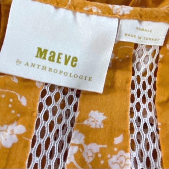 Anthropologie Maeve floral sleeveless top - Picture 2 of 6